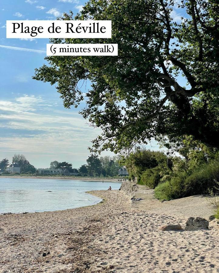 Le Pressoir De La Gervaiserie - 300M De La Plage Reville Bagian luar foto